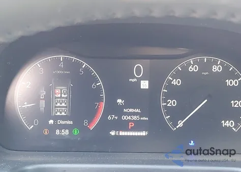 2025 Honda Odyssey Touring z USA, uszkodzony, nr VIN 5FNRL6H86SB003646